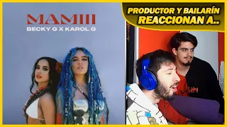 Becky G, Karol G - MAMIII (The Real G's) | 🌟 REACCIÓN PRODUCTOR y BAILARÍN 🌟 | #NeckeYBisweik