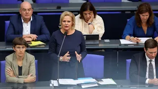 Innenausschuss befragt Bundesinnenministerin Faeser zu Absetzung Schönbohms