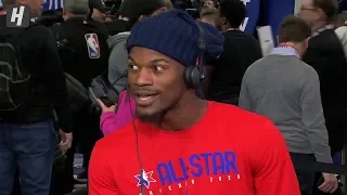 Jimmy Butler Interview - 2020 NBA All-Star Practice & Media Day