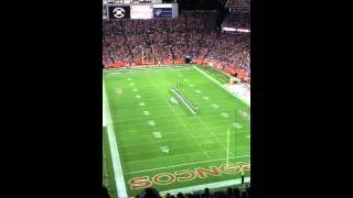 Marine Silent Drill Team Broncos Vs Steelers 2012