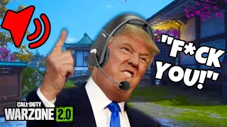 Trump Ai DESTROYS Toxic Players on Warzone 2 Rebirth!