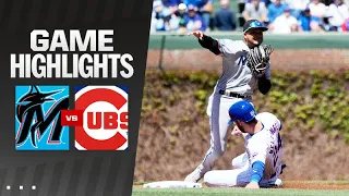 Marlins vs. Cubs Game Highlights (4/19/24) | MLB Highlights