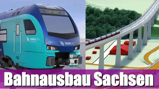 [Doku] Bahnausbau in Sachsen | Neubaustrecken, Elektrifizierung, Reaktivierung (2021)