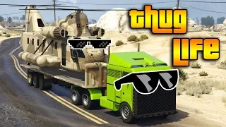 GTA 5 ONLINE : THUG LIFE AND FUNNY MOMENTS (WINS, STUNTS AND FAILS #129)