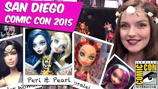 Обзор новинок Comic Con 2015 Peri & Pearl Serpentine, Toralei Great Scarrier Reef, Barbie SDCC