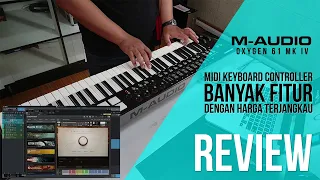 Keyboard Midi Controller terbaik dari M-Audio // M-Audio Oxygen 61 MK IV