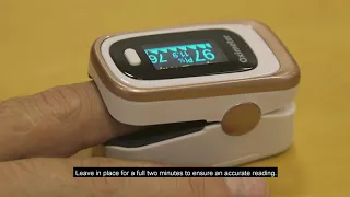 Pulse Oximeter instruction  Slough COVID-19 Virtual Ward - English