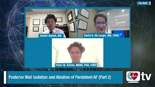 Heart Rhythm TV Update: Posterior Wall Isolation and Ablation of Persistent AF (Part 2)