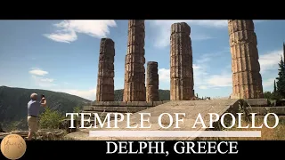 Temple of Apollo Delphi, Greece | Oracle of Apollo | Omphalos | Rock of the Sibyl | 4K