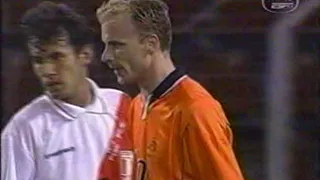 【Bergkamp,Kluivert,Davids,Palacios,Solano】Netherlands 2-0 Peru（INTERNATIONAL FRIENDLIES  10/10/98）