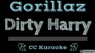 Gorillaz • Dirty Harry (CC) [Karaoke Instrumental Lyrics]