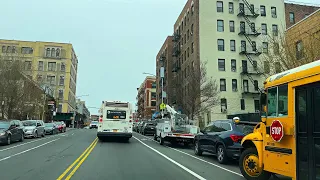 THE BRONX NEW YORK CITY | TREMONT AVENUE | DRIVING 3RD AVENUE TO SEDGWICK AVENUE | 4K VIDEO QUALITY