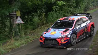 Flatout through vineyards! Hyundai i20 Coupé WRC | WRC Germany Tests 2020 | Dani Sordo