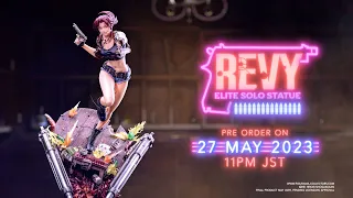 🍺 BLACK LAGOON REVY ELITE SOLO STATUE - PROMO VIDEO REVEAL  🚬