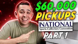 I Spent $60,000 At The Worlds LARGEST Card Show 🤯 *Part One*