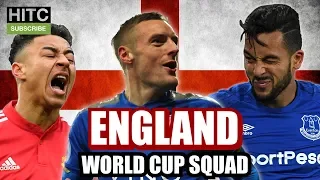 IRISH GUY PICKS ENGLAND WORLD CUP SQUAD