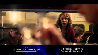 TV Spot: 'VE Day' A Royal Night Out (Sarah Gadon) | Lionsgate (The Fan Carpet)