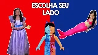 Roblox - ESCOLHA SEU LADO (Pick a Side) | Luluca Games