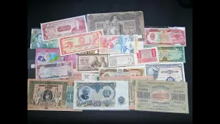 Пополнение коллекции 5: новые банкноты в коллекцию купленные не по почте а лично.