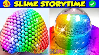 🎧Satisfying Slime Storytime #63 ❤️💛💚 Best Tiktok Compilation