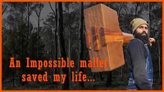 How a random video about making an "Impossible" wooden dovetail mallet changed my life.
