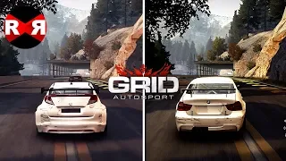 GRID Autosport - iOS VS Nintendo Switch - Side by Side Graphics Comparison