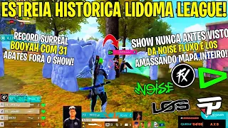 RECORD HISTORICOOOO! BOOYAH COM 31 ABATES NA ESTREIA DA LIDOMA LEAGUE! FLUXO, LOS, LOUD DERAM SHOW!