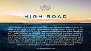 Midnight Shine - High Road @midnightshineon