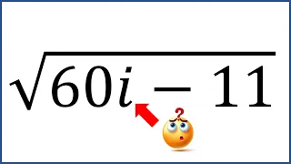 How To Take The Square Root Of A Complex Number