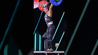 Mattie Rogers 🇺🇸 112kg / 247lbs Snatch #slowmotion #weightlifting #snatch