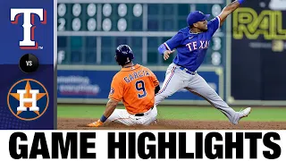 Rangers vs. Astros Game Highlights (7/23/21) | MLB Highlights