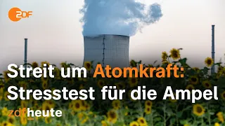 Atomkraft: Was denn nun - Streckbetrieb oder Ausstieg ohne wenn und aber? | ZDF-Morgenmagazin