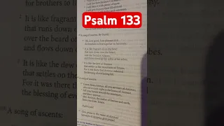 Psalms (Tehillim) 133 | Tanakh/Old Testament | Audio Bible | CJB | Complete Jewish Bible