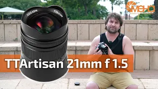 Обзор объектива TTArtisan 21mm f 1.5