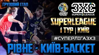 Суперліга 3х3. 1й тур. Група А (жінки). Rivne - Kyiv-Basket