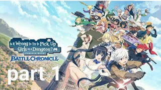 DanMachi Battle Chronicle Gameplay First Look