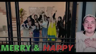 *THEY ARE PURE HAPPINESS* TWICE 'MERRY & HAPPY' MV + 2022ver | REACTION