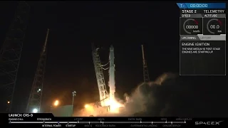 Falcon 9 Launch with Dragon SpX-9 & Landing at Cape Canaveral