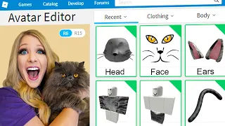 Making My Cat a Roblox Account!