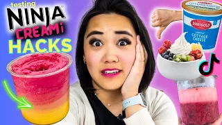 Putting Ninja CREAMi HACKS to the Test! Did they really work?