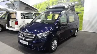 2018 Westfalia Jules Verne Mercedes-Benz - Exterior and Interior - Caravan Show CMT Stuttgart 2018