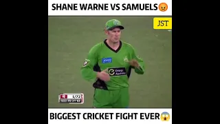 Shane Warne Vs Samuels | Unseen video fight of Shane Warne in BBL.