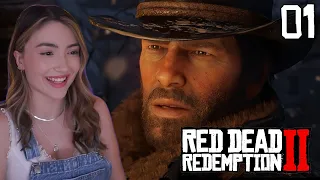 IT'S FINALLY TIME! My FIRST Ever Playthrough of Red Dead Redemption 2!