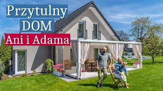 DOM MARZEŃ Ani i Adama! SAMI wykończyli wnętrze i dwa tarasy! 🌿 Przytulny DOM 150m2 SZYBKI W BUDOWIE