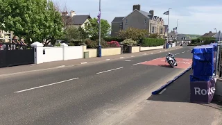 Michael Dunlop giving it his all during a practice lap of the North West 200 🔥