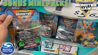 I Found The NEW Spin Master Monster Jam BONUS Mini Packs At WALMART! Instore & Review!