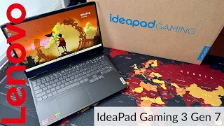 LENOVO IdeaPad Gaming 3 Gen 7 2023 - Unboxing and Hands-On