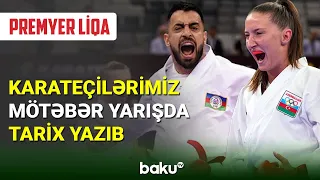Karateçilərimiz Premyer Liqa yarışında 6 medal qazanıb - BAKU TV