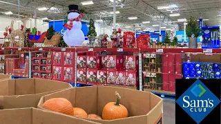 SAM'S CLUB SHOP WITH ME FITNESS EQUIPMENT KITCHENWARE CHRISTMAS DECOR SHOPPING STORE WALK THROUGH