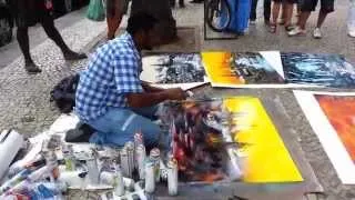 Artista de Rua - Centro da Cidade